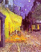 The Cafe Terrace on the Place du Forum, Arles, at Night